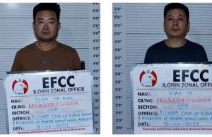 EFCC Arraigns Two Chinese, Company for Alleged Illegal Mining
