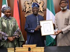 Alake Presents Gold Bars To President Tinubu, Says Sector Will Boost Naira Value