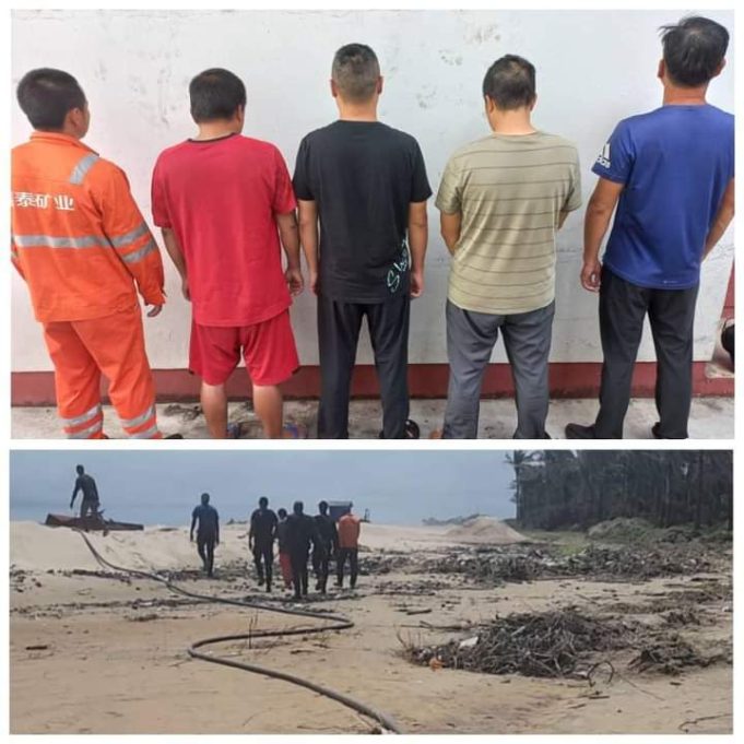 Five foreign nationals arrested for illegal mining in Akwa Ibom