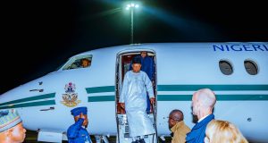 Shettima arrives in Sweden for a 2-day visit…mining, trade, education, agriculture top agenda
