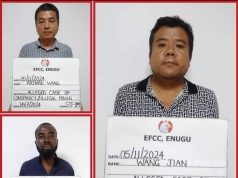 Alleged Illegal Dealing in Mineral Resources: EFCC Docks Chinese Brothers, One Other in Enugu
