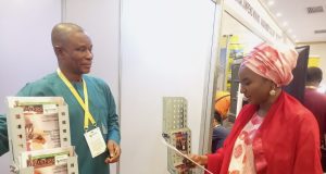 Solid Minerals Development Fund Boss Visits TheMiners Stand At Nigeria Mining Week
