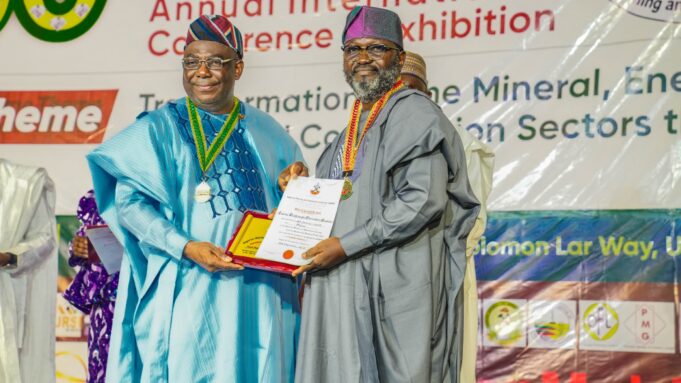 NASENI Director Olusunle now Fellow Nigerian Mining & Geosciences Society (FNMGS)