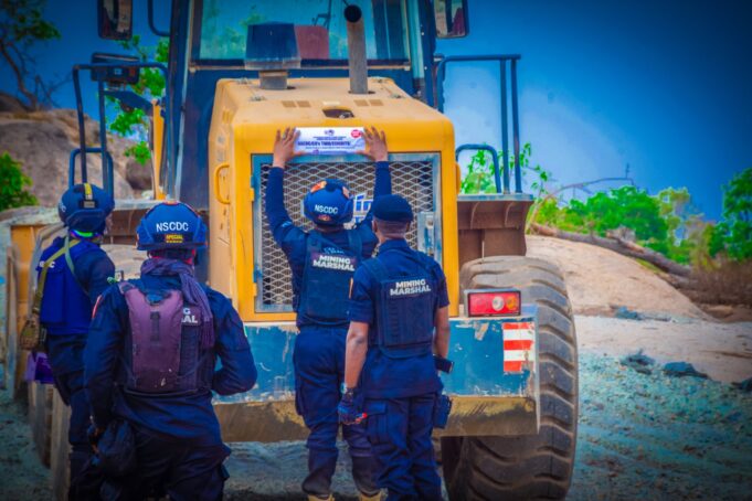 Mining Marshals dismantle heavily fortified illegal mining site in Nasarawa