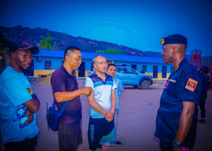 Mining Marshals shut down illegal mining site in Kaduna