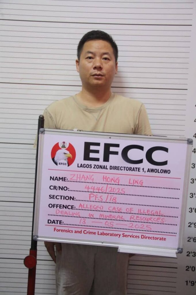 Two Chinese docked for alleged illegal mining