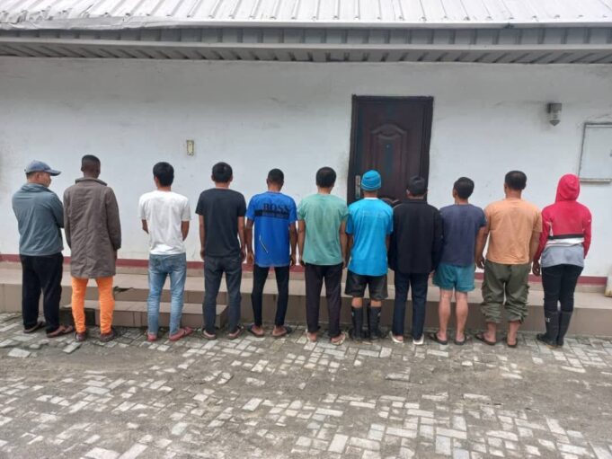 EFCC Arrests Seven Chinese and Four Nigerians for Suspected Illegal Mining in Akwa Ibom
