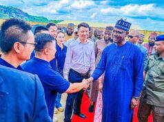 Nasarawa Governor visits Diamond New Energy Lithium Processing Plant