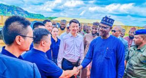 Nasarawa Governor visits Diamond New Energy Lithium Processing Plant