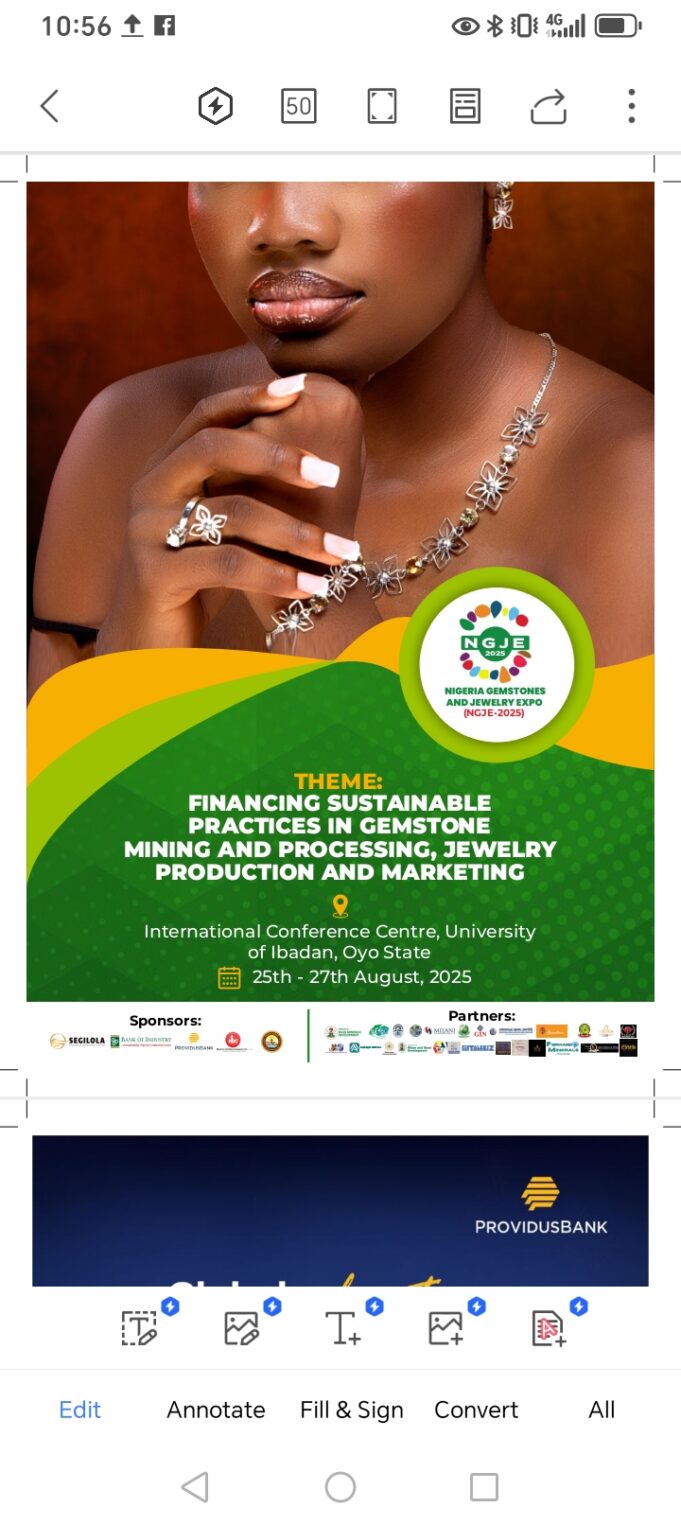 Nigeria Gemstone Conference opens in Ibadan, targets industry’s sustainable growth