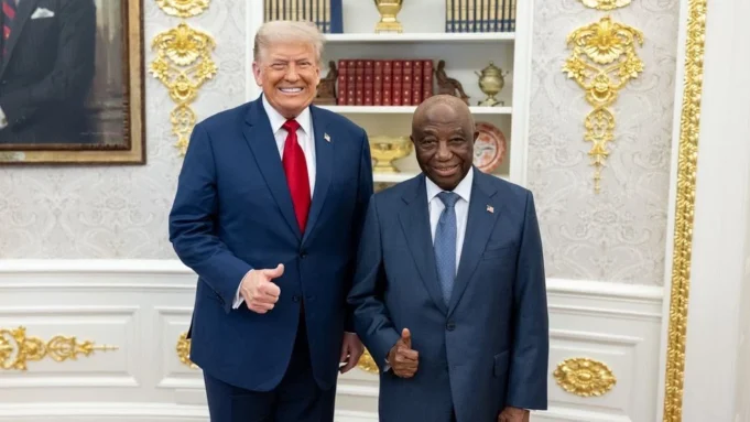 Liberian president replaces mines minister amidst talks with US on investments