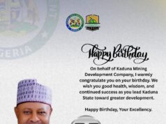Kaduna Mining Development Company celebrates Gov Uba Sani at 55