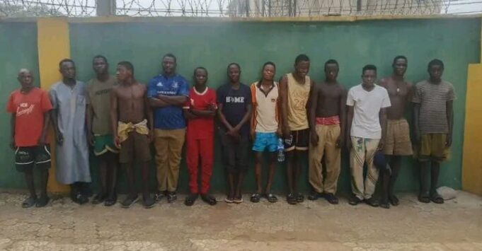 Anambra task force nabs 13 illegal Kaolin mining suspects