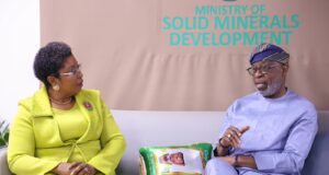 HCSF visits Alake, commends Mining Cadastre Office on OneGov ECMS launch