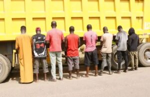 EFCC arrests 8 people, six trucks for alleged illegal mining activities in Kwara