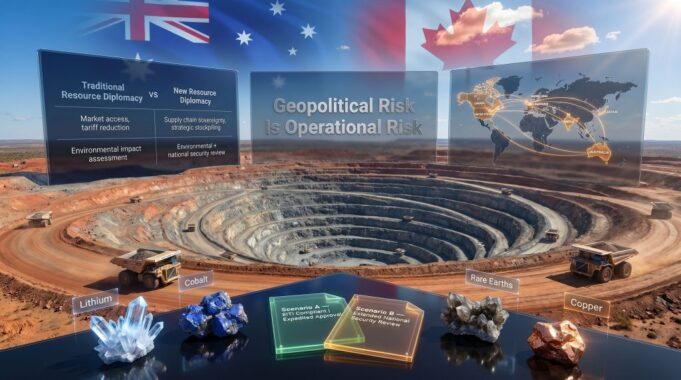 Has diplomacy become mining’s latest critical resource?