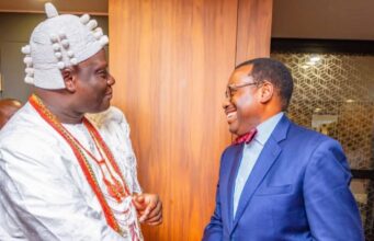 Ooni congratulates Adesina on new appointment as Chairman of Botswana/De Beers Group Diamond Development Fund