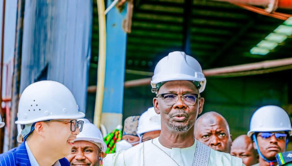 Gov Sule inspects RSIN Nigeria Limited’s lithium plant, tasks company on staff welfare, CSR