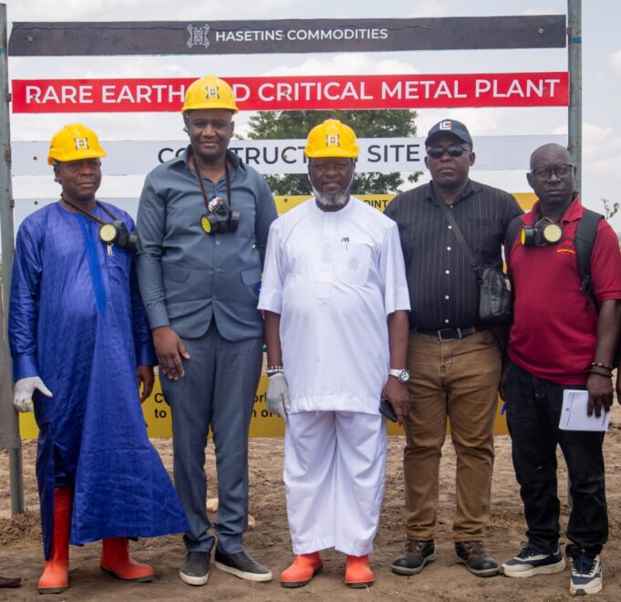 FG commends progress in Hasetins’ ongoing $400m rare earth plant project in Nasarawa
