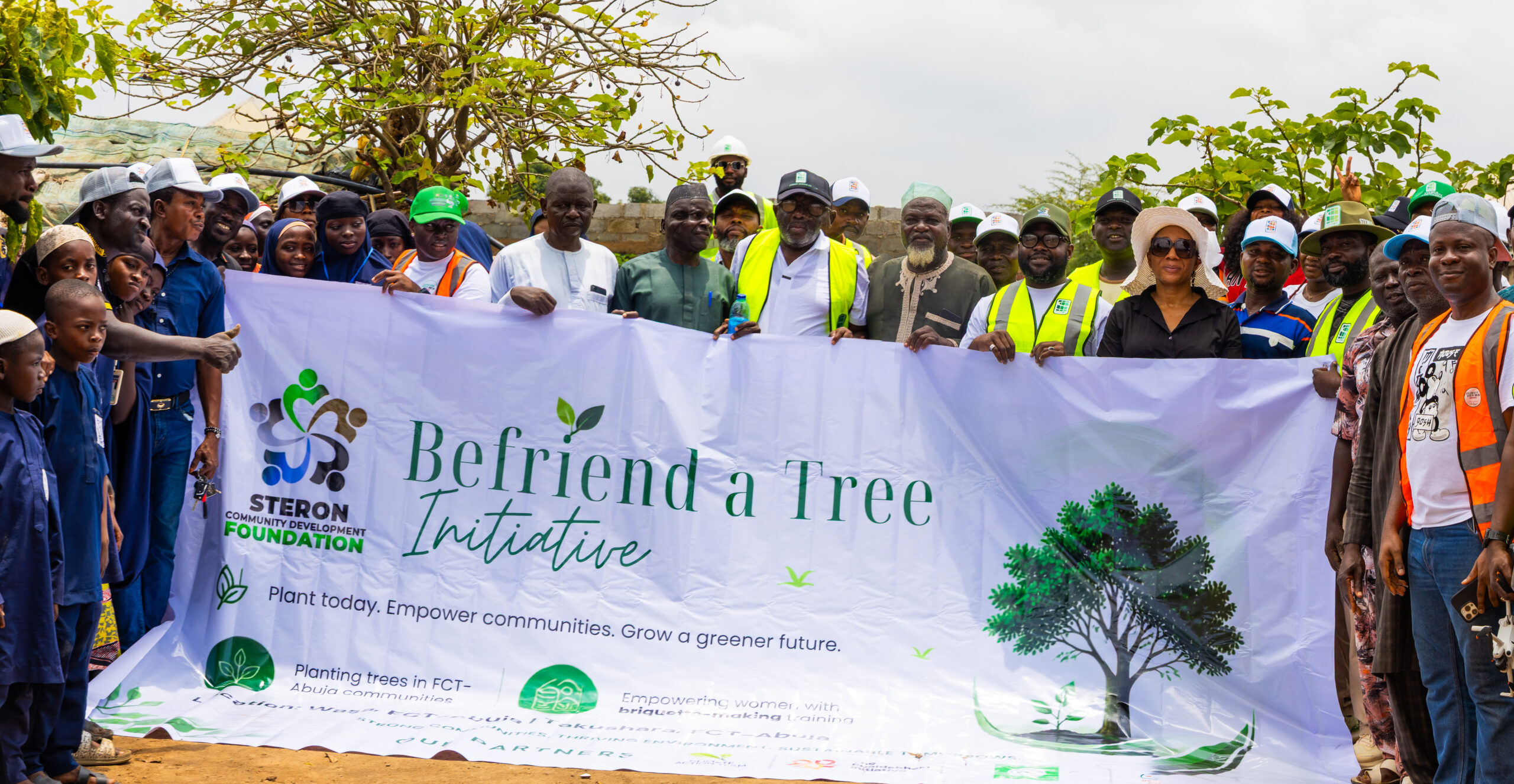 Steron Community Development Foundation Plants 100 Trees in Its Befriend a Tree Initiative