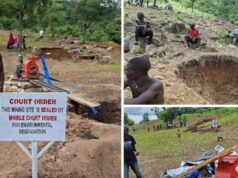 Mobile court seals illegal gold and diamond mining site in Taraba