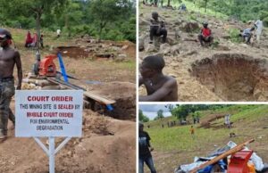Mobile court seals illegal gold and diamond mining site in Taraba