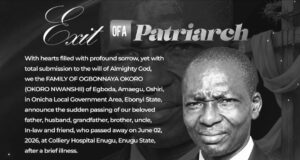 Enugu mining community mourns death of Pa Okoro at 84