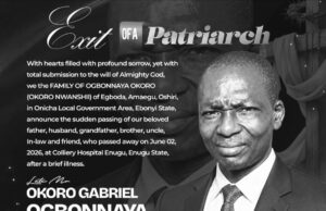 Enugu mining community mourns death of Pa Okoro at 84