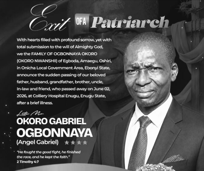 Enugu mining community mourns death of Pa Okoro at 84