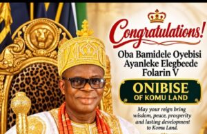 Celebrating Excellence: The Miners Honours Oba Ayandele Oyebisi Ayanleke Folarin V, The Onibise of Komuland