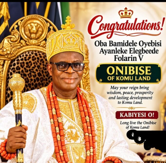 Celebrating Excellence: The Miners Honours Oba Ayandele Oyebisi Ayanleke Folarin V, The Onibise of Komuland