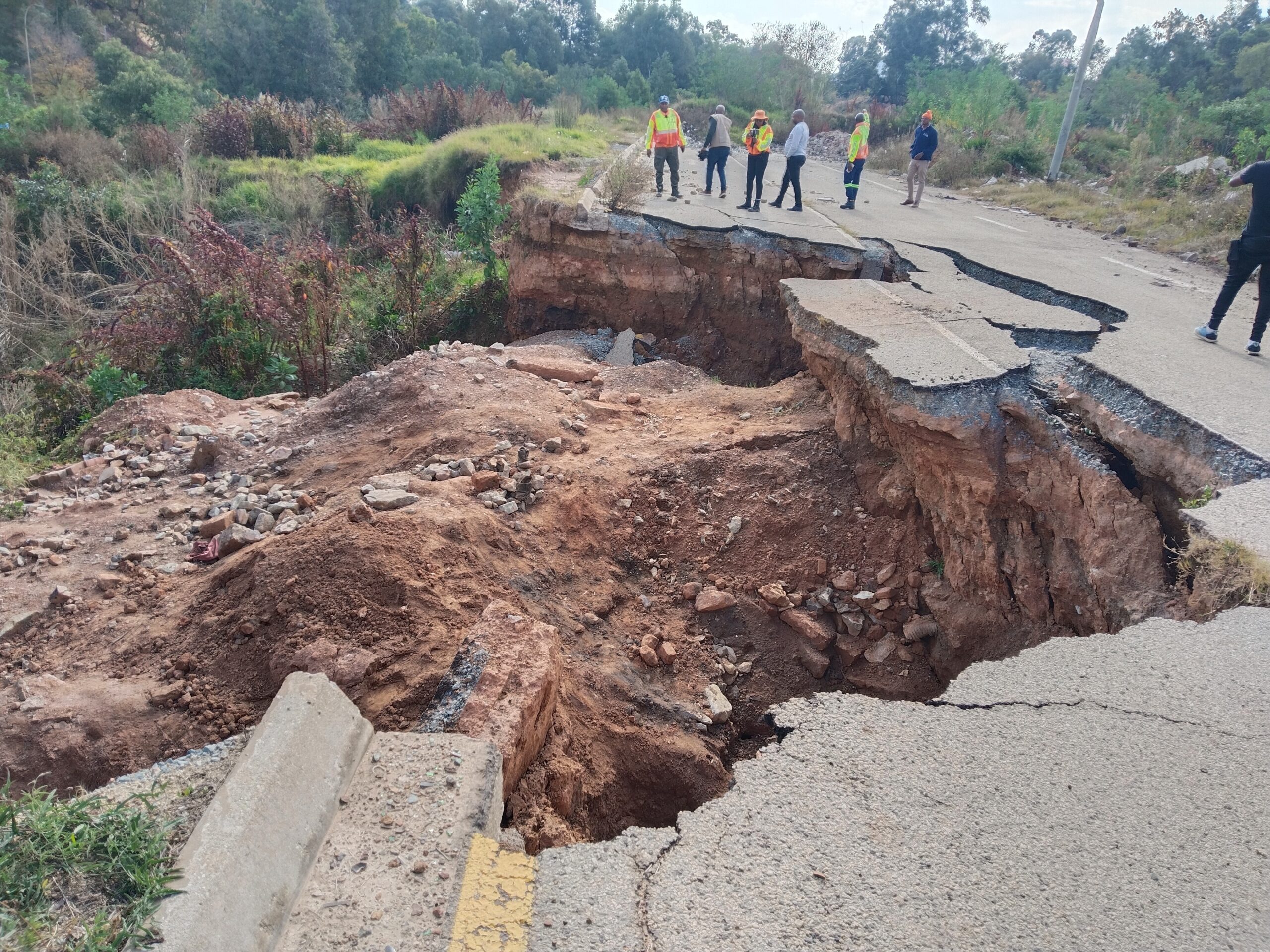 llegal mining leaves South African provinces facing millions in road-repair bill
